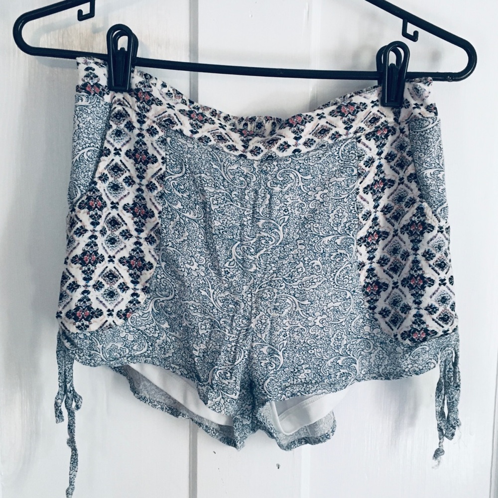 Francesca’s patterned shorts
